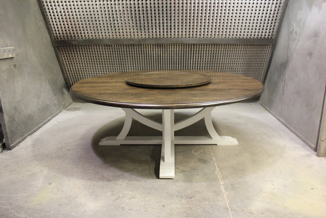 Lake Joseph Circular Dining Table | Formal Wood Pedestal Table
