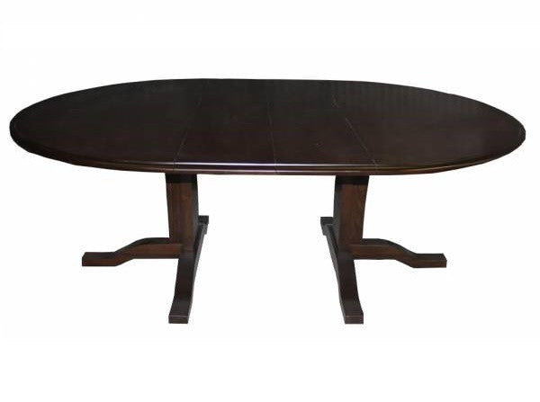 The St. Clements Table | Contemporary Solid Wood Circular Dining Table