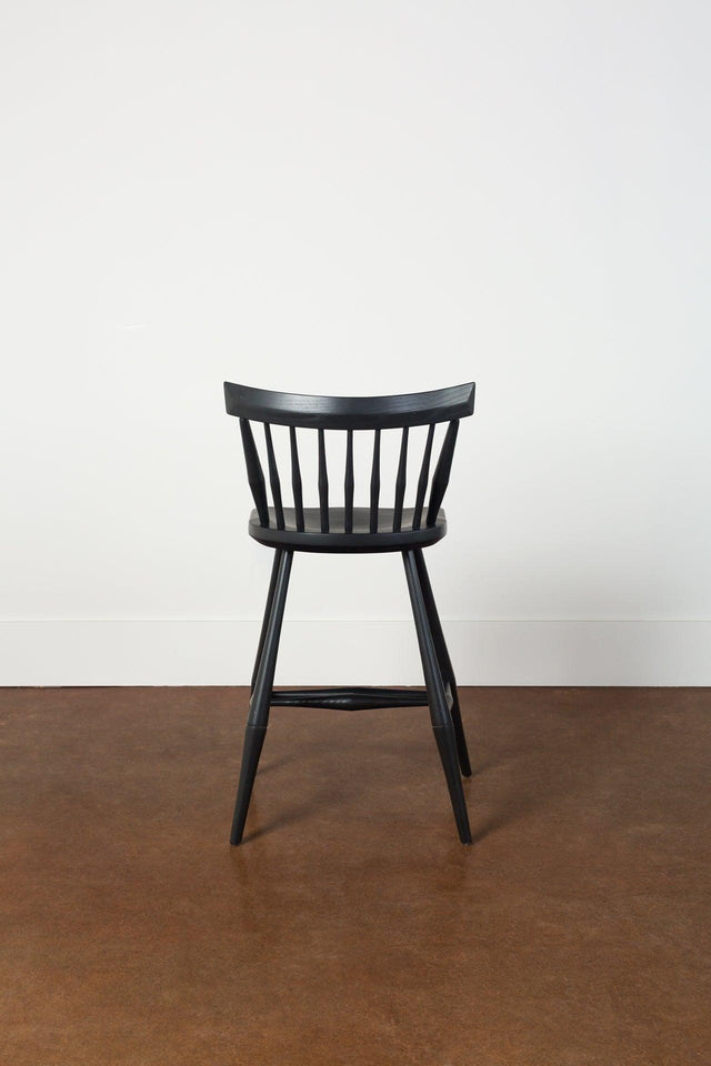 Low Fan Back Stool - Windsor Workshop