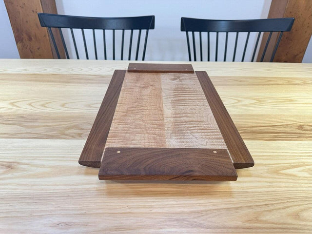 Maple & Walnut Serving Tray - Windsor Workshop