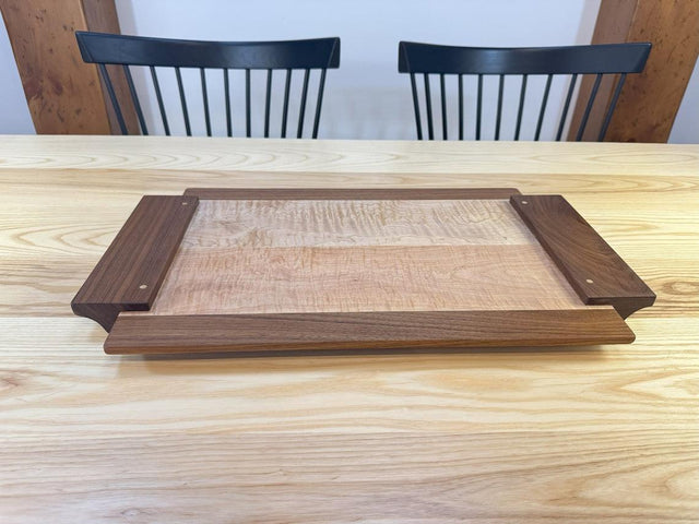 Maple & Walnut Serving Tray - Windsor Workshop