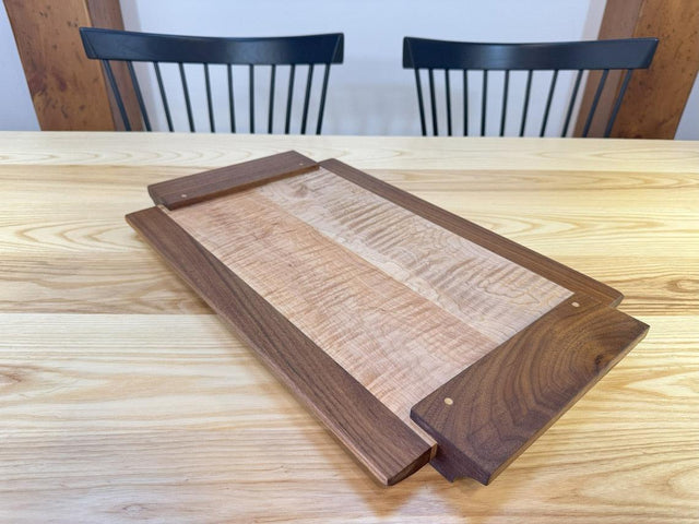 Maple & Walnut Serving Tray - Windsor Workshop