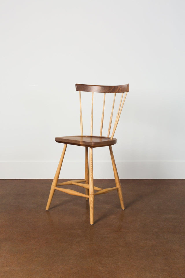 Modern Mid Back Stool - Windsor Workshop