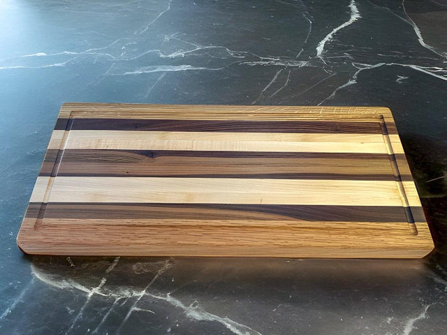 Side Grain Serving Board (Maple, Oak, Walnut) - Windsor Workshop