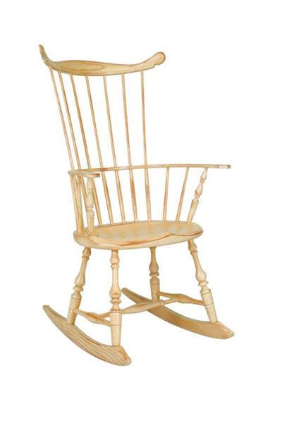 Traditional Comb Back Rocker - Windsor Workshop