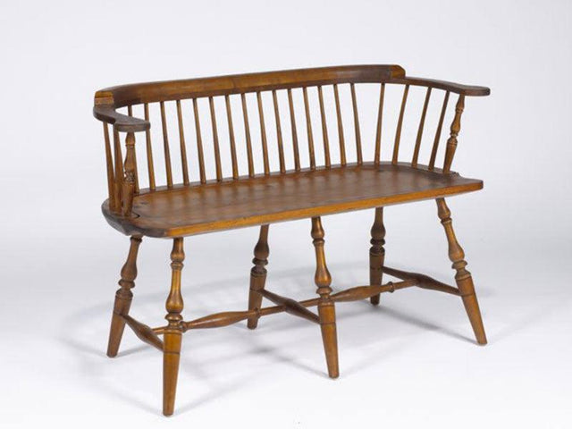 Traditional Low Back Settee - Windsor Workshop