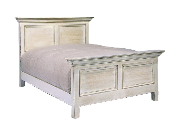 The Hampton Bed | Solid Wood Double Panel Country Cottage Bedframe