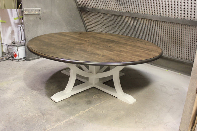 Lake Joseph Circular Dining Table | Formal Wood Pedestal Table