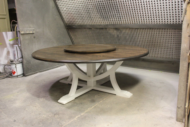 Lake Joseph Circular Dining Table | Formal Wood Pedestal Table
